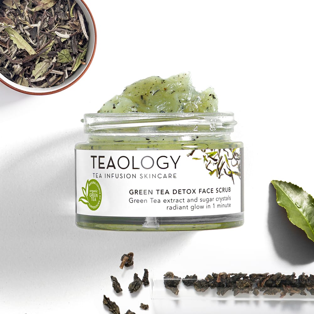 Детокс-скраб для лица с экстрактом зеленого чая и кристаллами сахара Green Tea Detox Face Scrub, 50 мл - фото 5