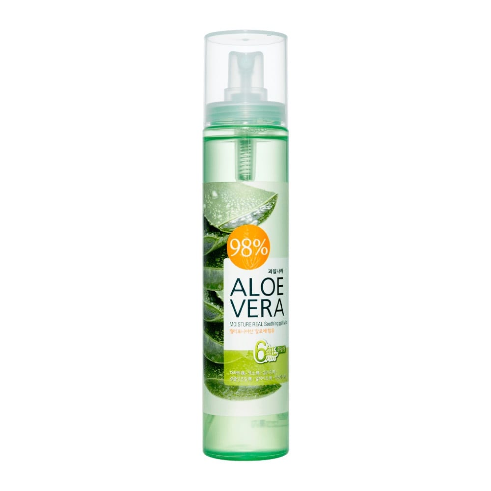 Мист для лица и тела увлажняющий Kwailnara Aloevera Moisture Real Soothing Gel mist, 125 мл