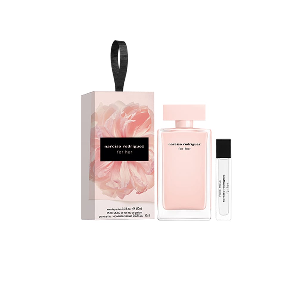 Парфюмерный набор (Парфюмерная вода For Her 100 мл + Парфюмерная вода Pure Musc For Her 10мл)