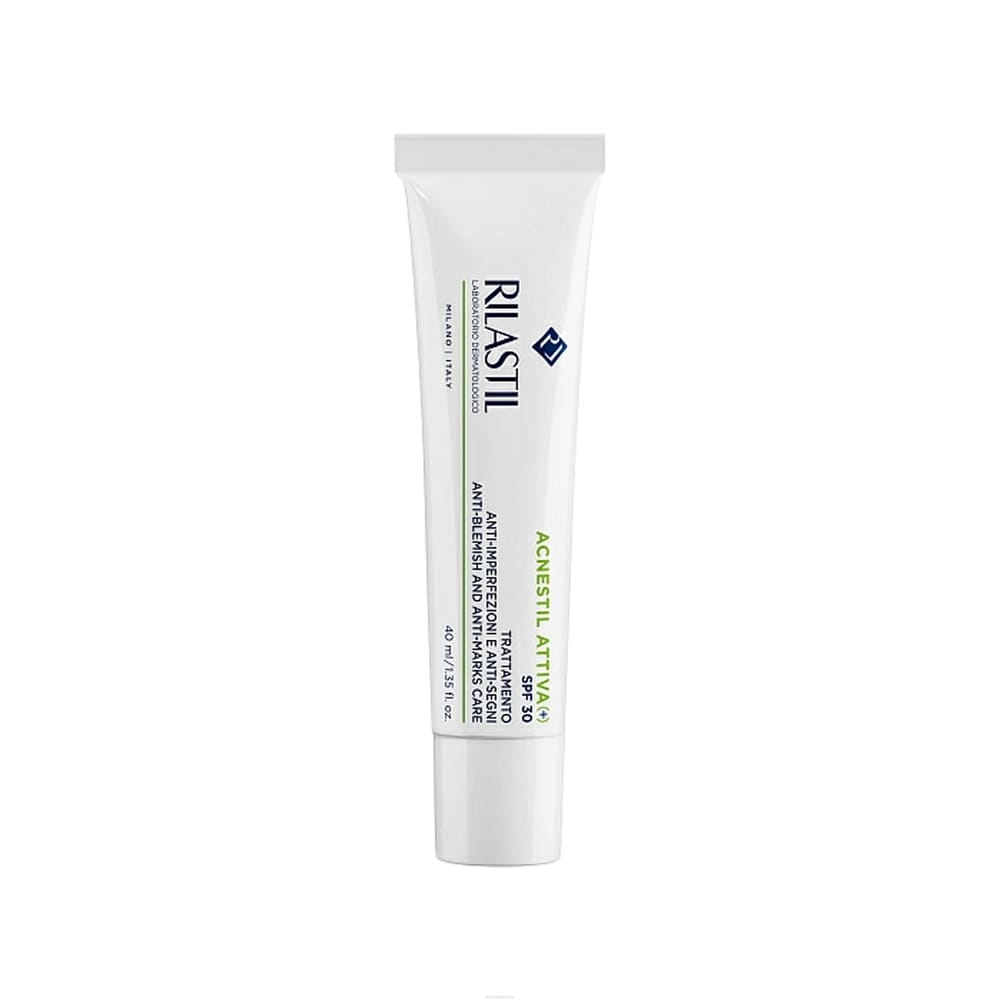 RILASTIL ACNESTIL ATTIVA (+) Корректирующий крем для ухода за кожей с несовершенствами с SPF 30, 40 мл.