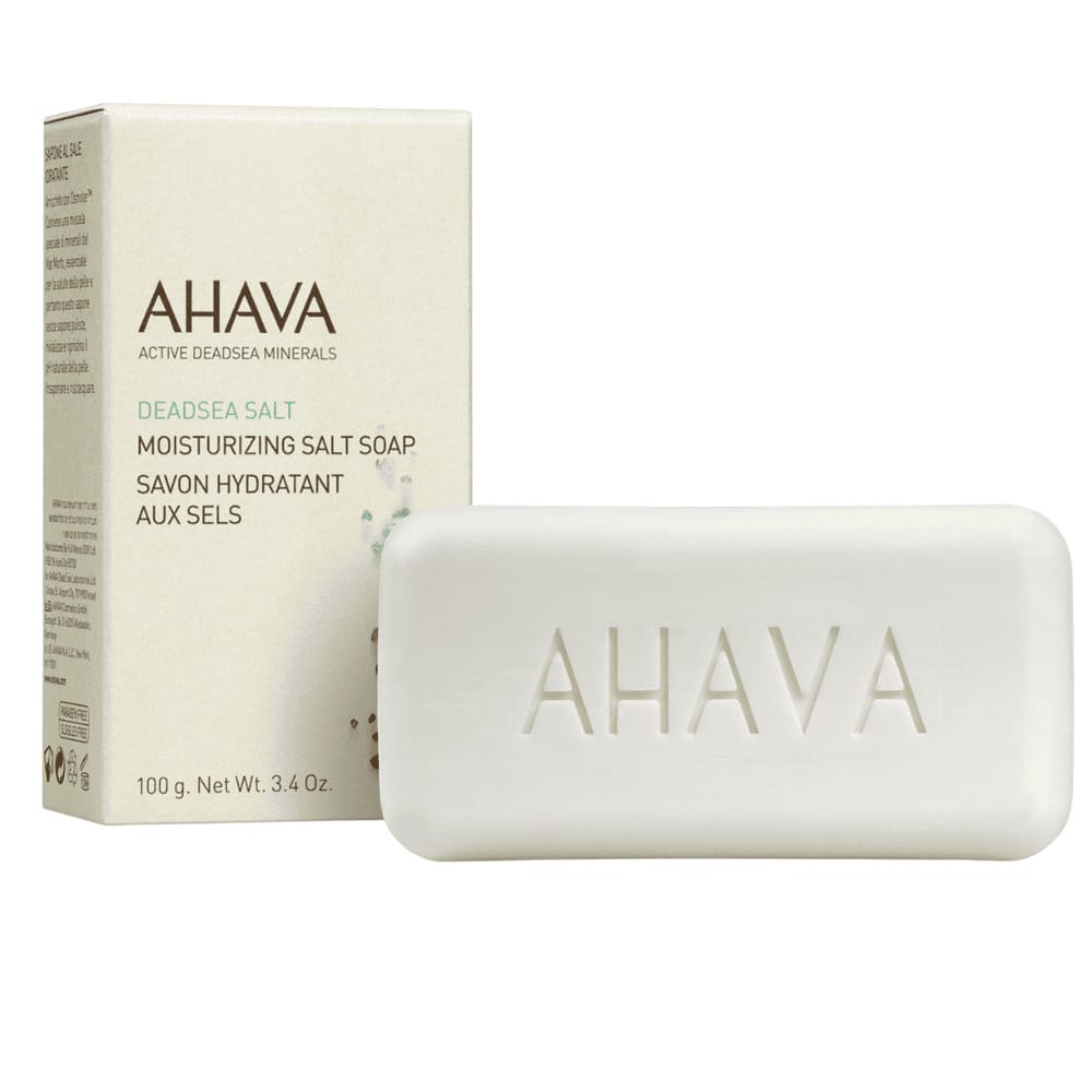 Увлажняющее мыло туалетное твердое для лица и тела Moisturizing Salt Soap, 100 г