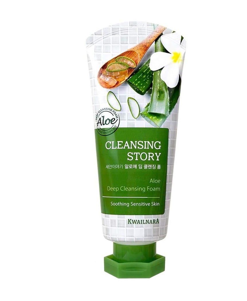 Пенка для умывания увлажняющая Cleansing Story Foam Cleansing (Aloe), 120 гр