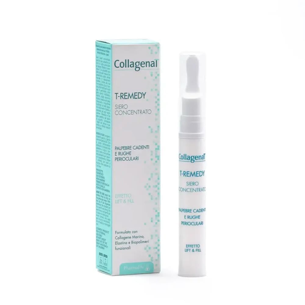 Pharmalife Reserch CollagenaT T-Remedy Concentrated Serum Сыворотка-концентрат вокруг глаз с эффектом лифтинга, с морским коллагеном, гиалуроновой кислотой и пептидами,15 мл
