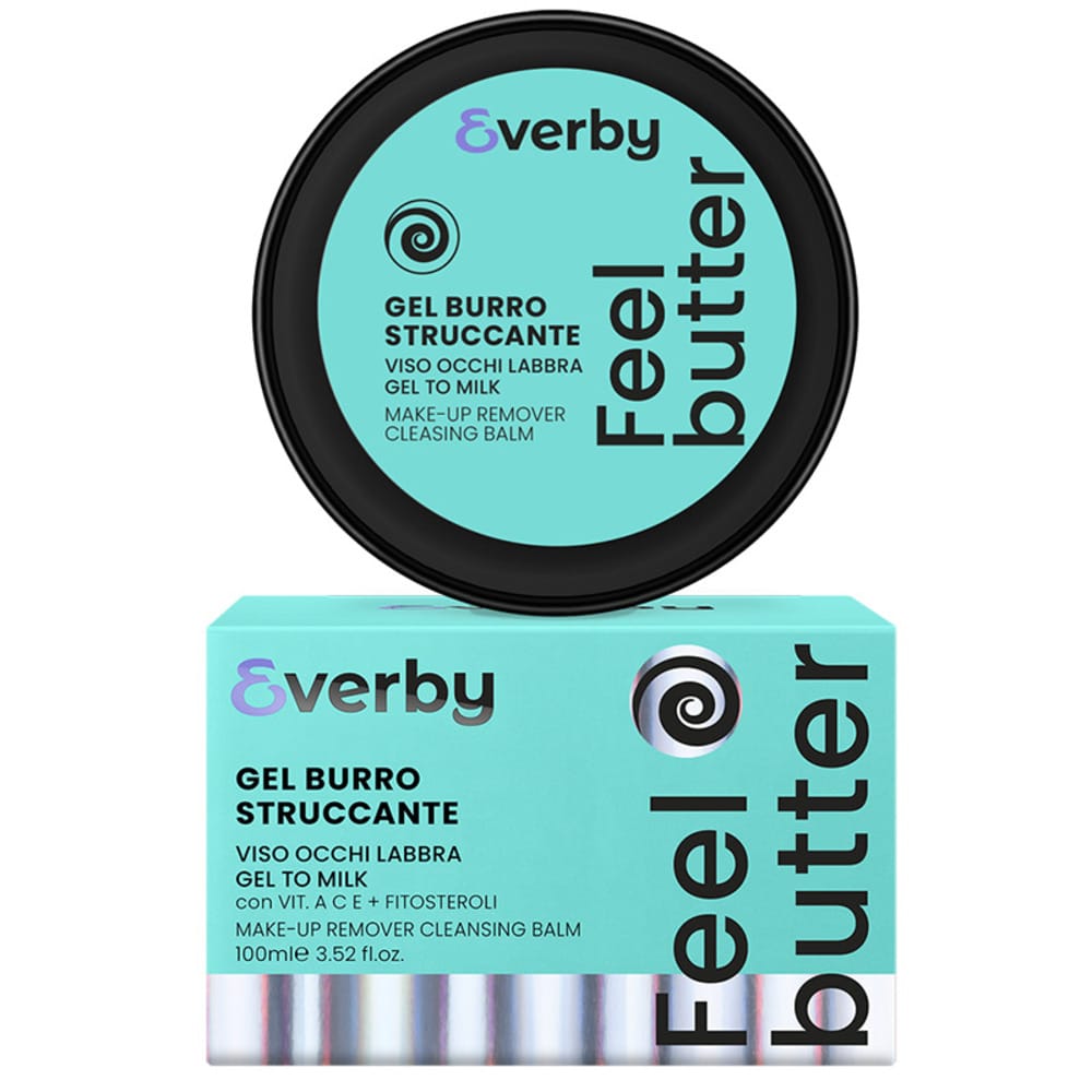 Очищающий бальзам для снятия макияжа лица, глаз и губ Everby Feel Butter Make-Up Remover Cleansing Balm, 100 мл