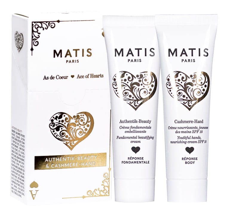 Косметический набор (Фундаментальный крем для лица Reponse Fondamentale / Authentik-Beauty, 20 мл + Питательный крем для рук Reponse Body / Cashmere-Hand SPF10, 20 мл)