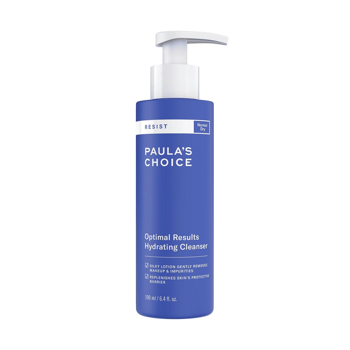 Paula's Choice Resist Optimal Results Hydrating Cleanser/Пенка для умывания антивозрастная для нормальной и сухой кожи, 190 мл.