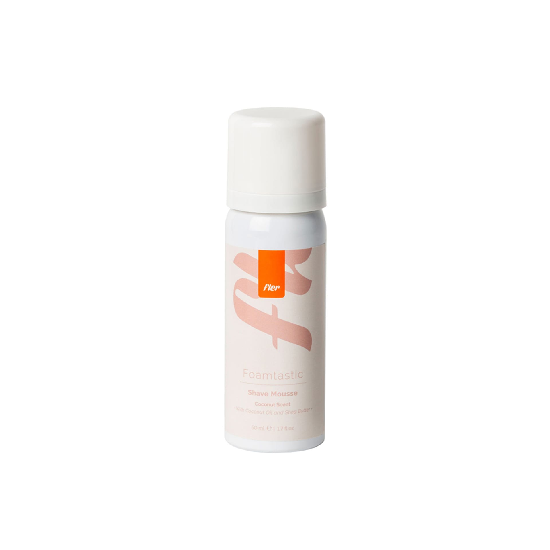 Мусс для бритья с кокосовым маслом и маслом ши Foamtastic/ Shave Mousse/Coconut Scent, 50 мл