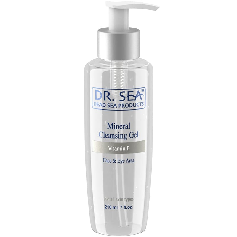 Очищающий минеральный гель для лица и глаз с витамином Е Mineral Cleansing Gel – Face & Eye Area – Vitamin E, 210 мл