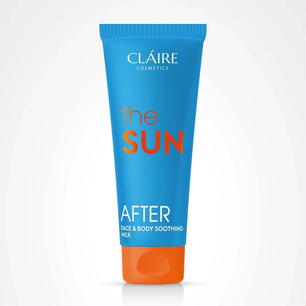 Claire The Sun Успокаивающее молочко для лица и тела после загара, 200 мл. - фото 3