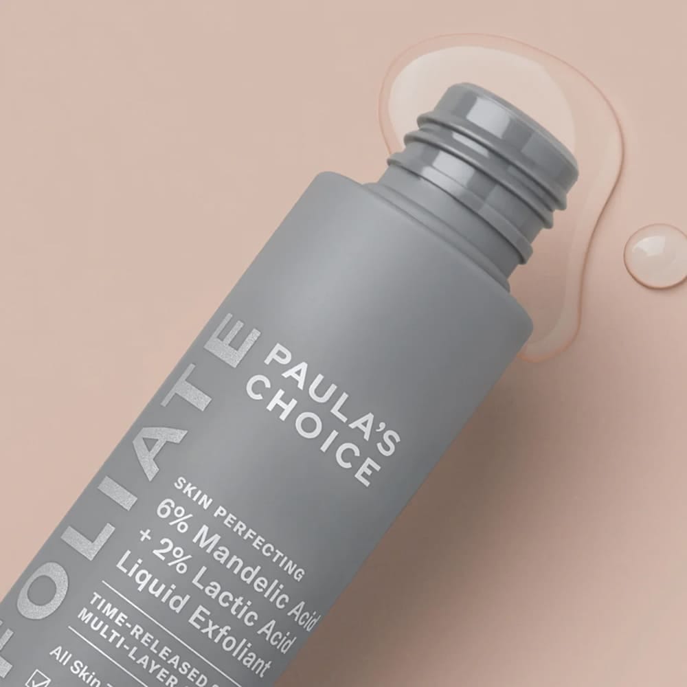 Paula's Choice Skin Perfecting 6% Mandelic Acid+2% Lactic Acid Liquid Exfoliant Travel Size/Эксфолиант с 6% миндальной кислоты и 2% молочной кислоты, 30 мл. - фото 3