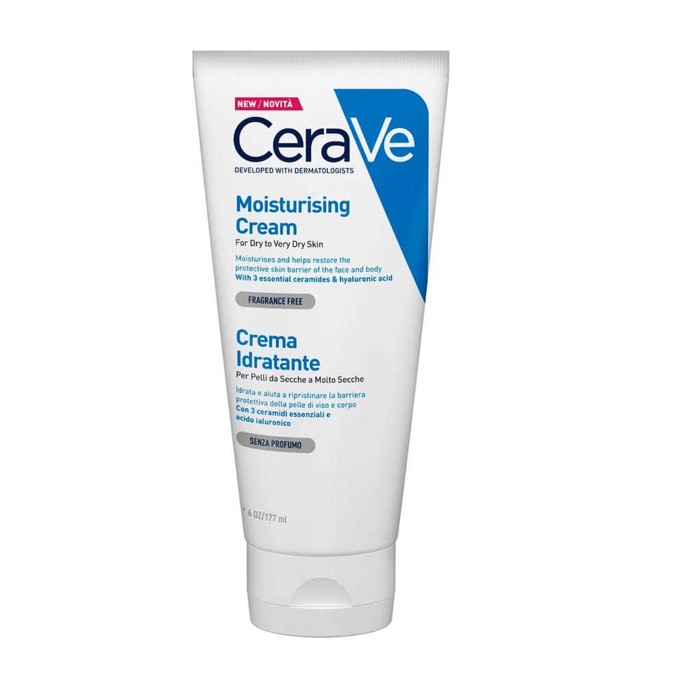 CeraVe Крем увлажняющий для сухой и очень сухой кожи лица и тела 177 мл