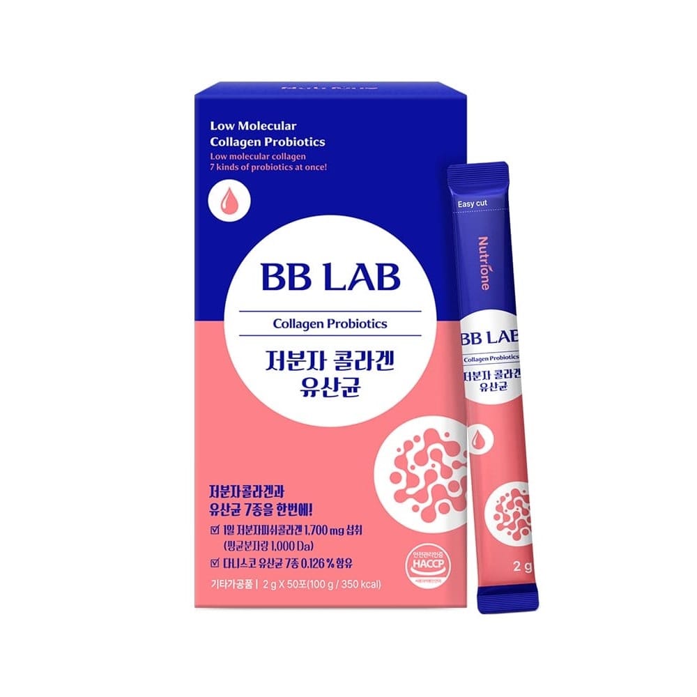 БАД к пище "Низкомолекулярный коллаген с пробиотиками" BB LAB Low Molecular Collagen Probiotics