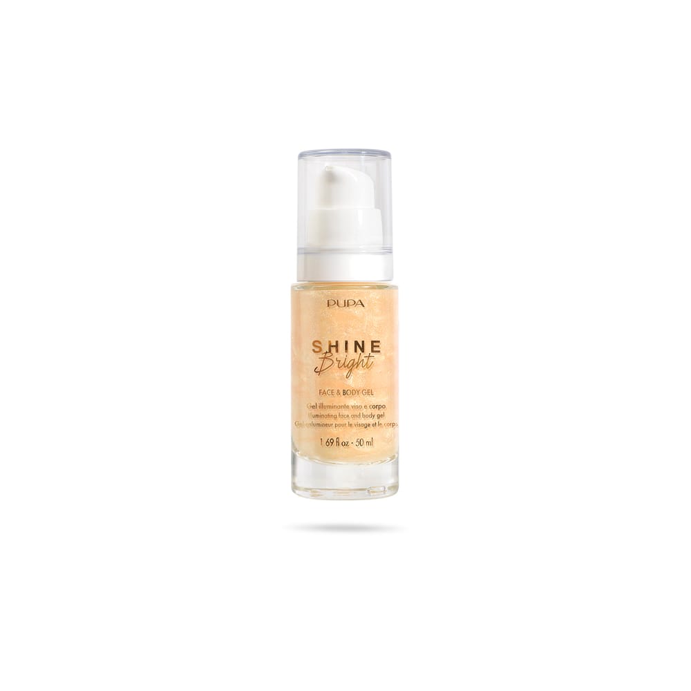 Гель с эффектом сияния для лица и тела Shine Bright Face & Body Gel, 50 мл