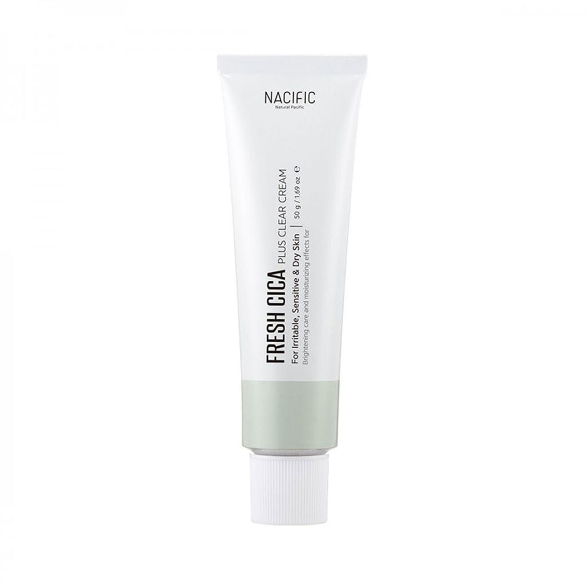 Успокаивающий, увлажняющий крем для сияния кожи лица Fresh Cica Plus Clear Cream, 50 г