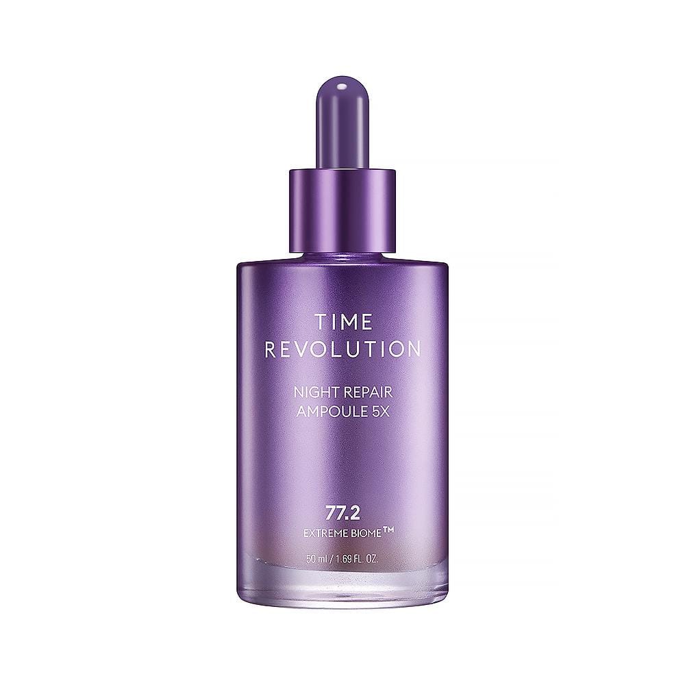 Антивозрастная ночная ампульная сыворотка для лица Missha Time Revolution Night Repair Ampoule 5X, 50 мл