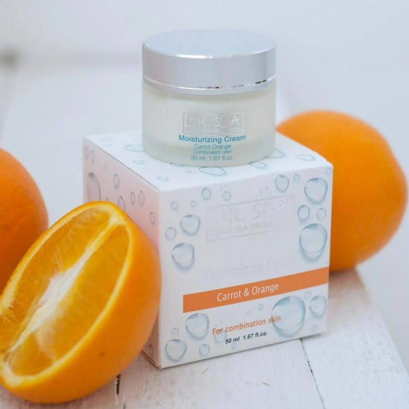 Увлажняющий крем для лица с маслами моркови и экстрактом апельсина Moisturizing Cream - Carrot & Orange, 50 мл - фото 3
