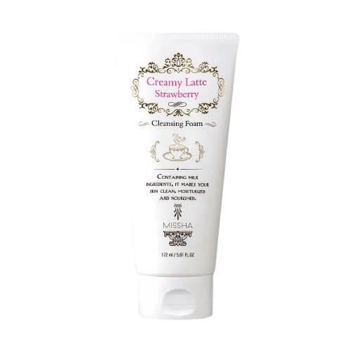 Пенка для умывания Creamy Latte Strawberry Cleansing Foam, 172 мл
