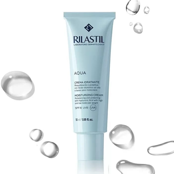 Увлажняющий защитный крем для лица Aqua Moisturizing Cream SPF 15, 50 мл - фото 2