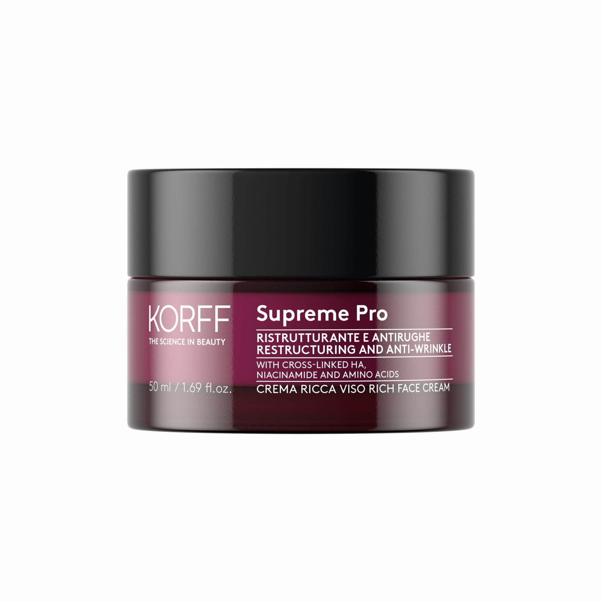 Питательный крем для лица реструктурирующий и против морщин Supreme Pro Restructuring and Anti-Wrinkle Rich Face Cream, 50 мл