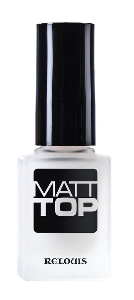 Матовое верхнее покрытие лака для ногтей "Matt Top", 12 г