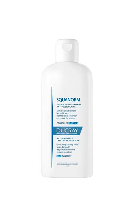 Шампунь для волос от жирной перхоти Squanorm Ani-Dandruff Treatment Shampoo, 200 мл