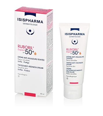 Крем для чувствительной кожи, склонной к покраснению и куперозу Ruboril Expert SPF50+, 40 мл