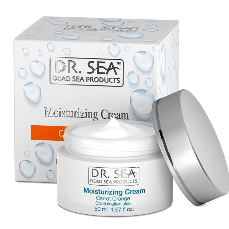 Увлажняющий крем для лица с маслами моркови и экстрактом апельсина Moisturizing Cream - Carrot & Orange, 50 мл