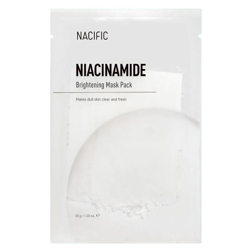 Придающая сияние тканевая маска для лица Niacinamide Brightening Mask Pack, 30 г