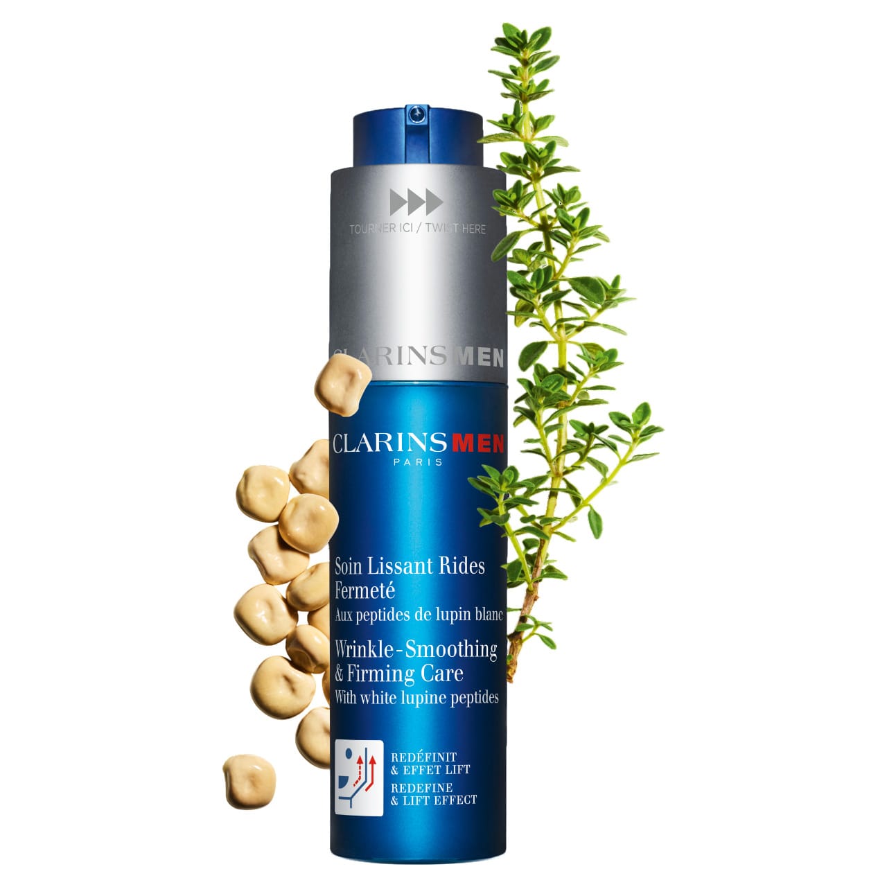 Концентрат для лица мужской против морщин Clarins Men Wrinkle-Smoothing & Firming Care, 50 мл - фото 2