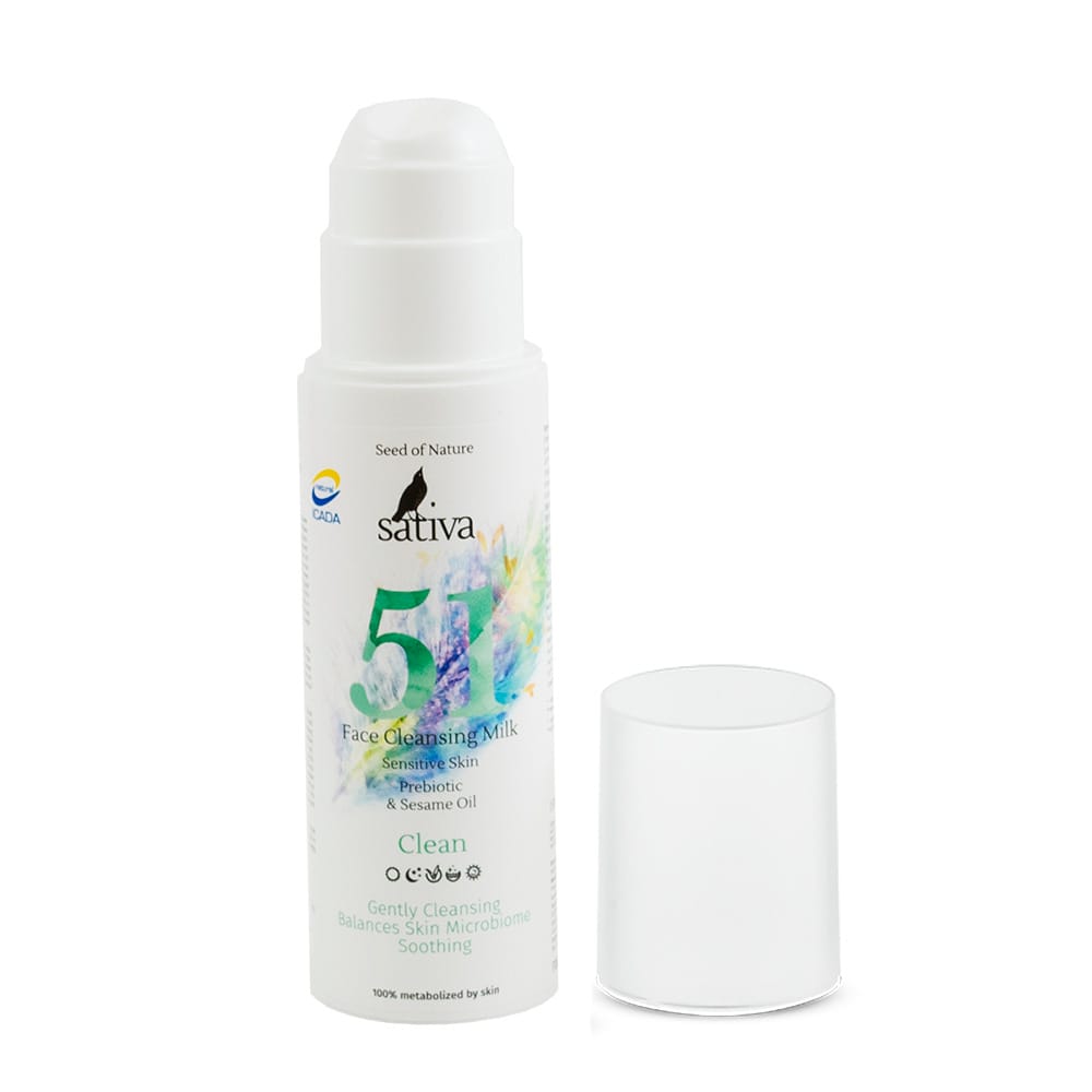 Молочко для лица очищающее для чувствительной кожи Face Cleansing Milk №51, 150 мл