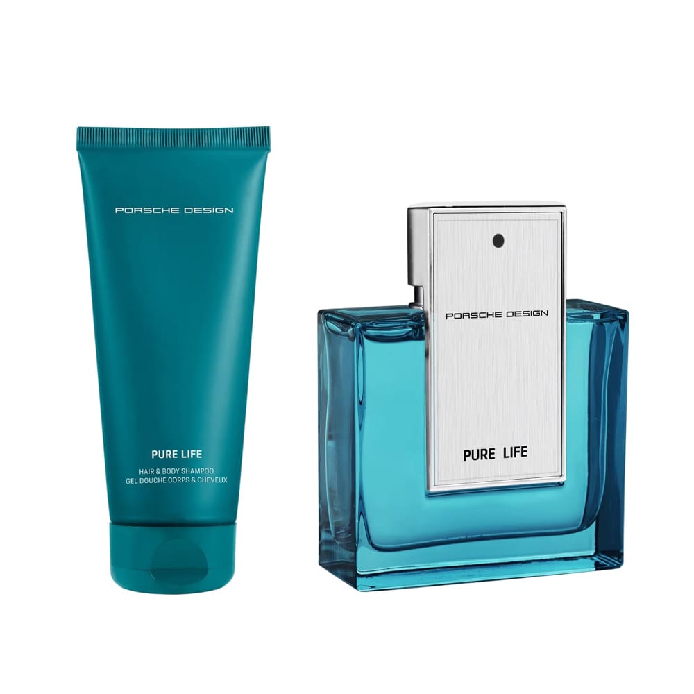 Набор парфюмерно-косметический (Парфюмерная вода Pure Life For Men, 100 мл+Шампунь и гель для душа Pure Life,200 мл) - фото 2