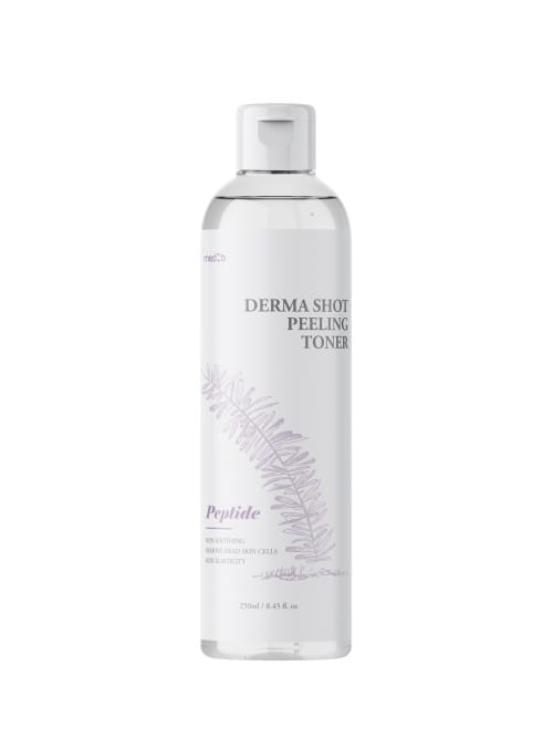 Очищающий тонер для лица с пептидами Derma Shot Peeling Toner Peptide, 250 мл