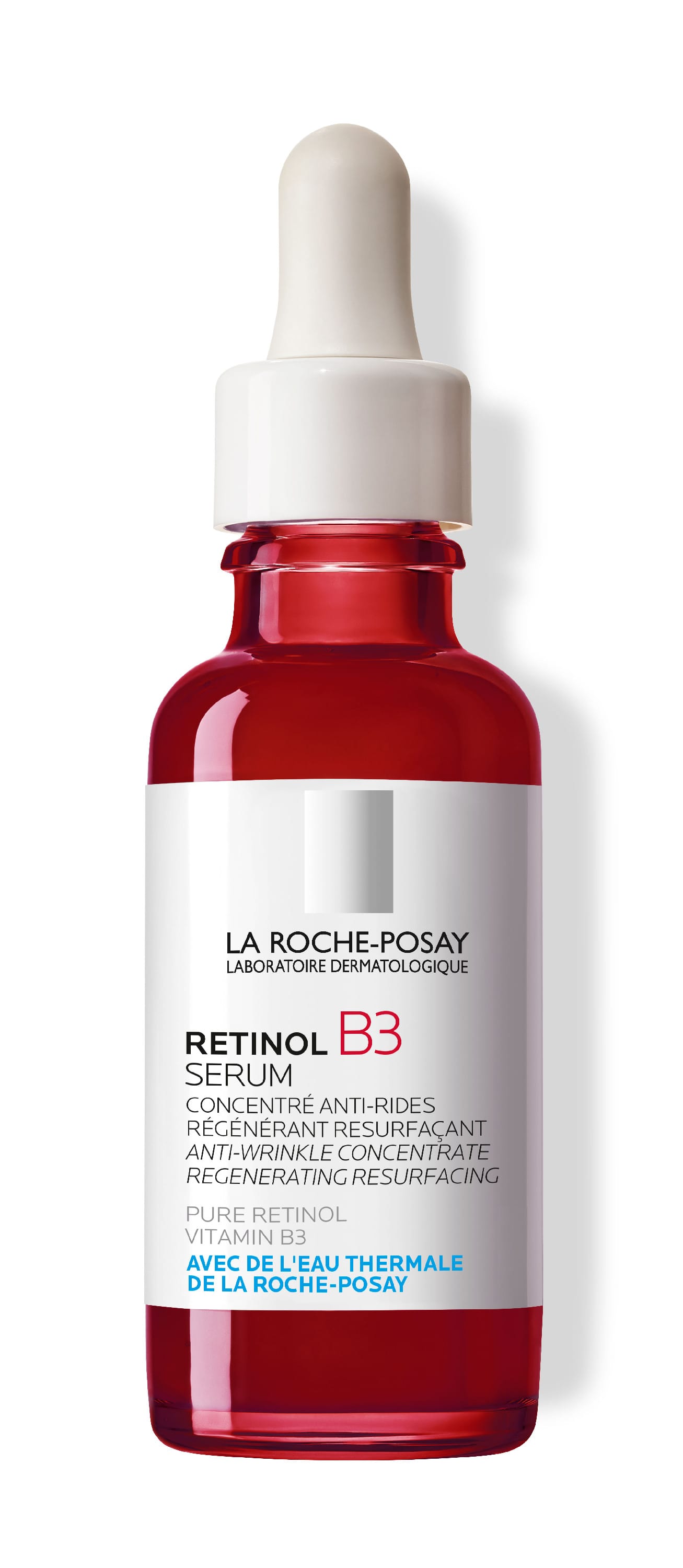 Интенсивная сыворотка RETINOL B3 Serum против глубоких морщин, для выравнивания цвета лица и текстуры кожи, 30 мл