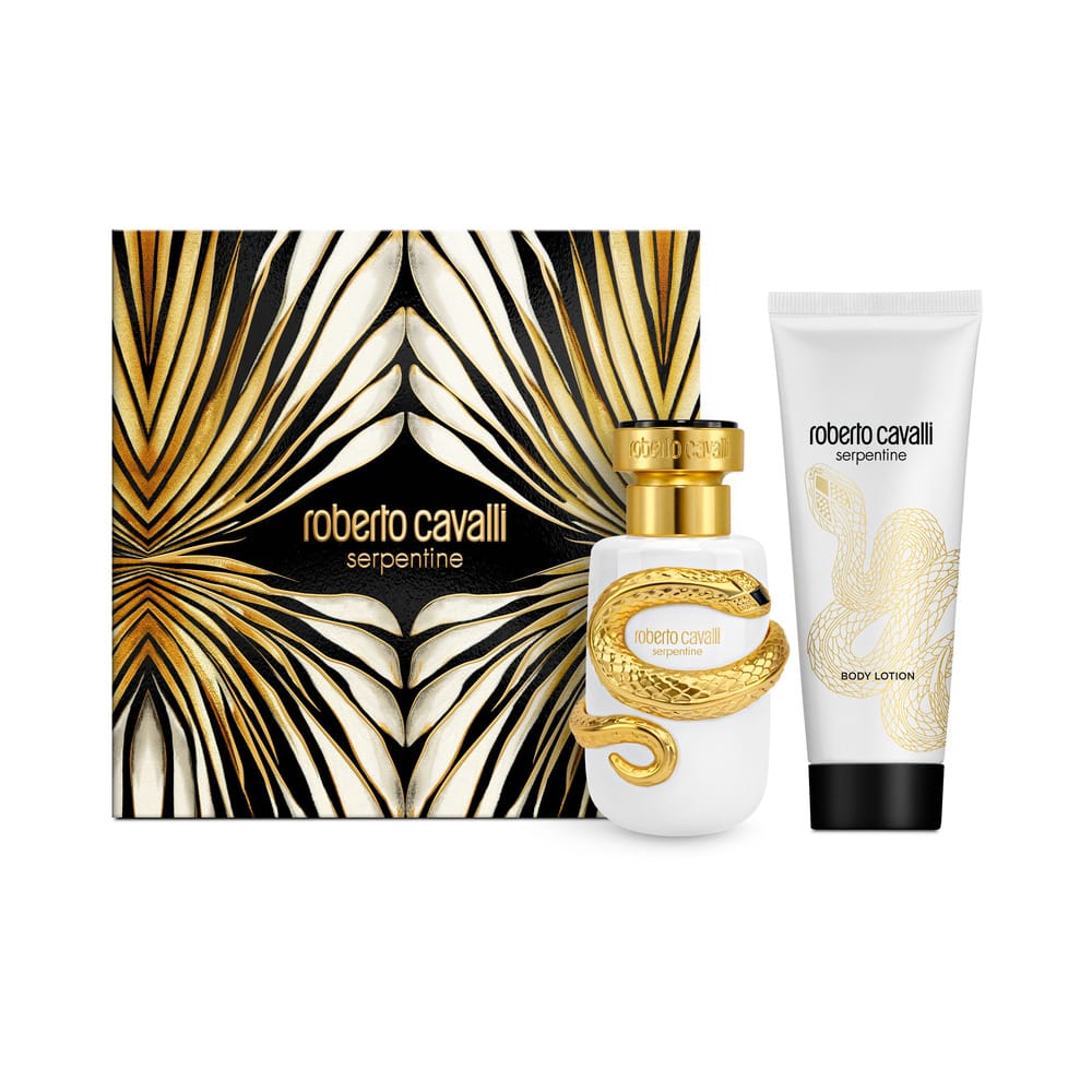 Набор: Духи Roberto Cavalli Serpentine, 50 мл, Лосьон для тела Roberto Cavalli Serpentine, 100 мл