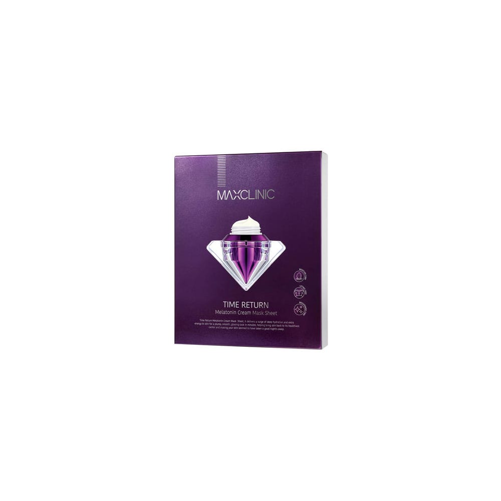 Маска для лица с мелатонином Time Return Melatonin Cream Mask, 4x28 мл