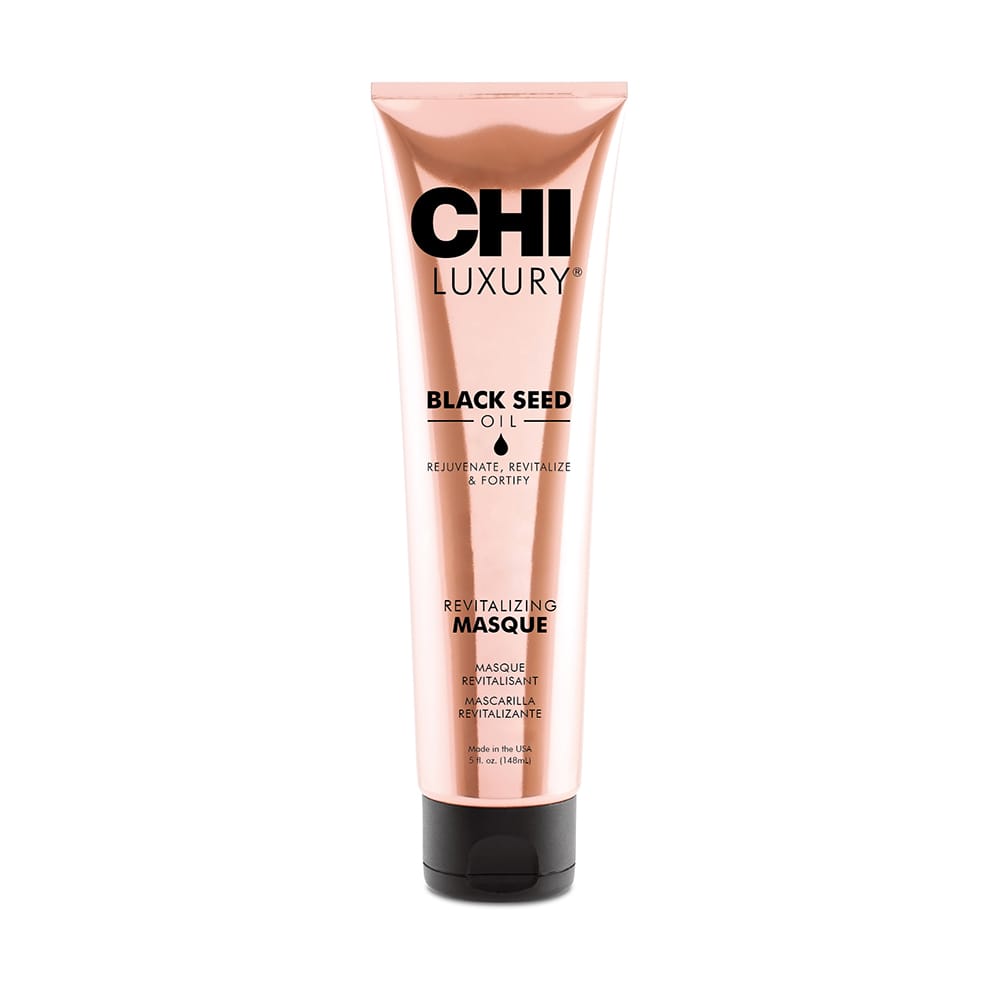 Глубоко увлажняющая маска для волос с маслом черного тмина CHI LUXURY Black Seed Oil Revitalizing Masque 148 мл.