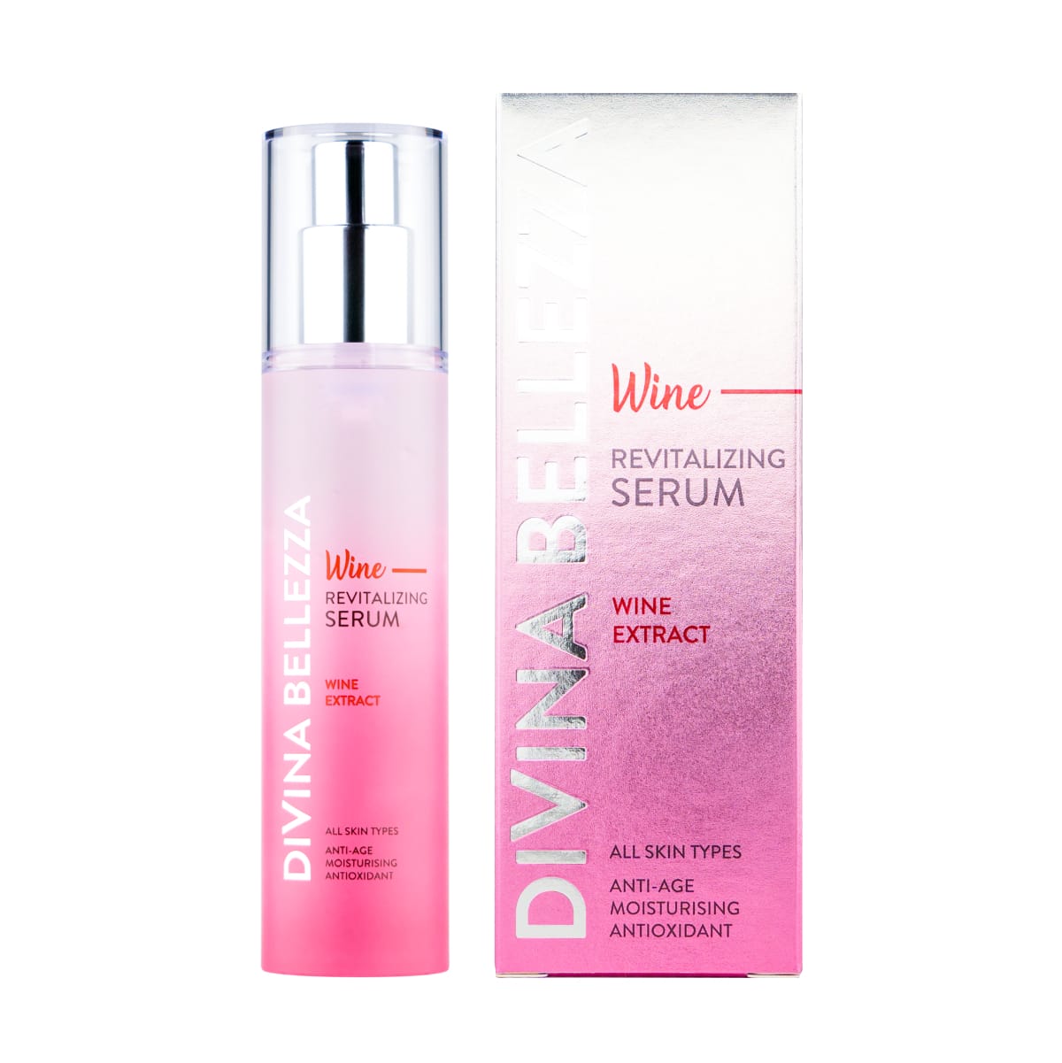 Восстанавливающая винная сыворотка для лица DiVina Bellezza Revitalizing Wine Serum, 50 мл