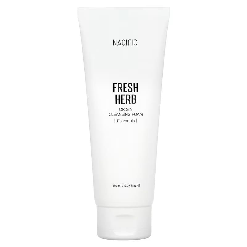 Очищающая пенка для умывания с календулой Fresh Herb Origin Cleansing Foam, 150 мл
