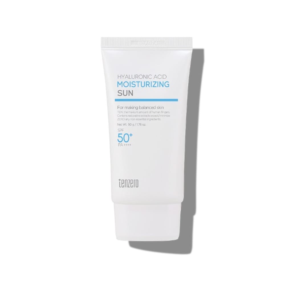 Увлажняющий солнцезащитный крем Tenzero Hyaluronic Acid Moisturizing Sun Spf 50+ PA++++, 50 г