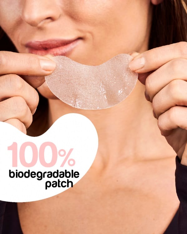 Патчи для кожи под глаза антивозрастные с ниацинамидом, пептидами и кофеином для зрелой кожи Eye Contour Patches Global Anti-Age, 2 шт - фото 3