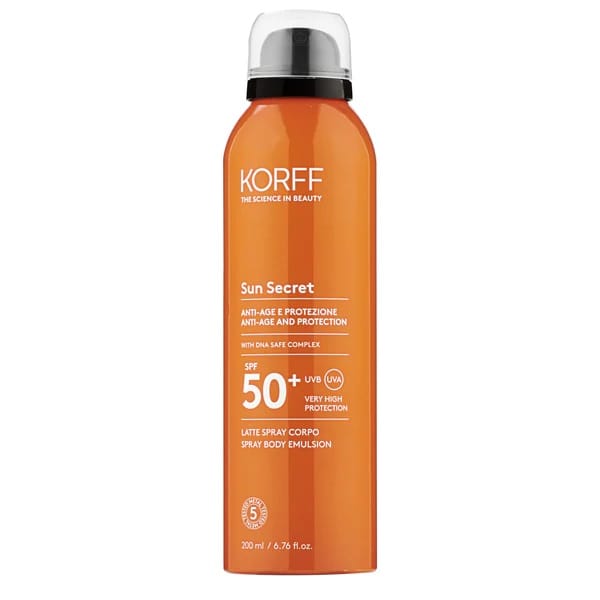 Антивозрастная и солнцезащитная эмульсия-спрей для тела Sun Secret Anti-Age And Protection Spray Body Emulsion SPF 50+, 200 мл