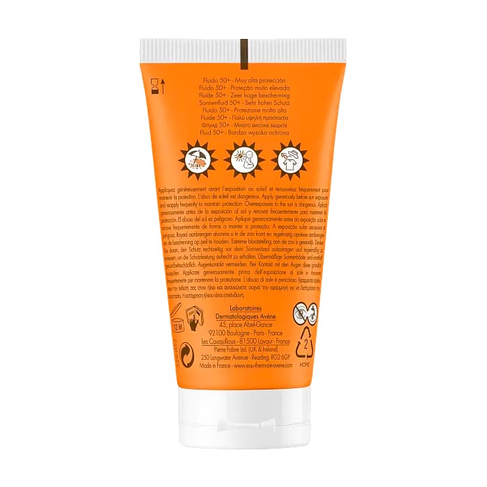 Cолнцезащитный флюид Eau Thermale Avene SPF 50+, 50 мл - фото 2