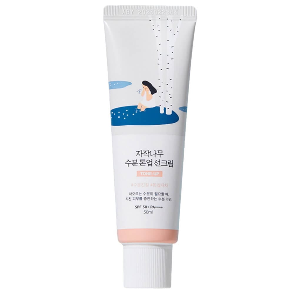 Увлажняющий, выравнивающий тон солнцезащитный крем для лица SPF 50+ PA++++ Birch Juice Moisturizing Tone-Up Sunscreen, 50 мл