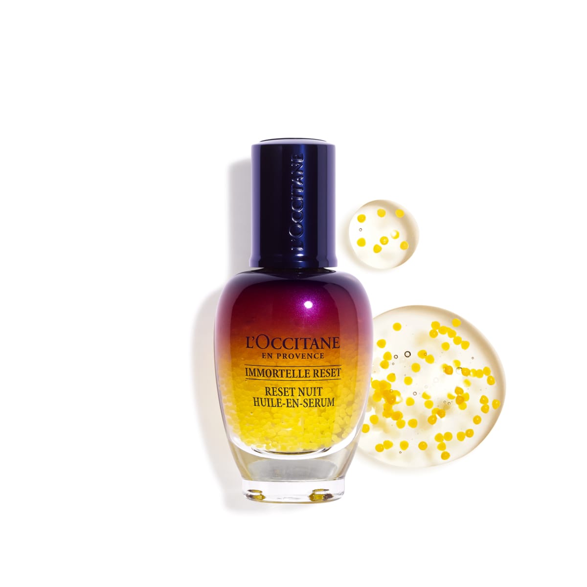 Ночная сыворотка для восстановления и обновления кожи Бессмертник Immortelle Reset Overnight Reset Oil-in-Serum, 30 мл