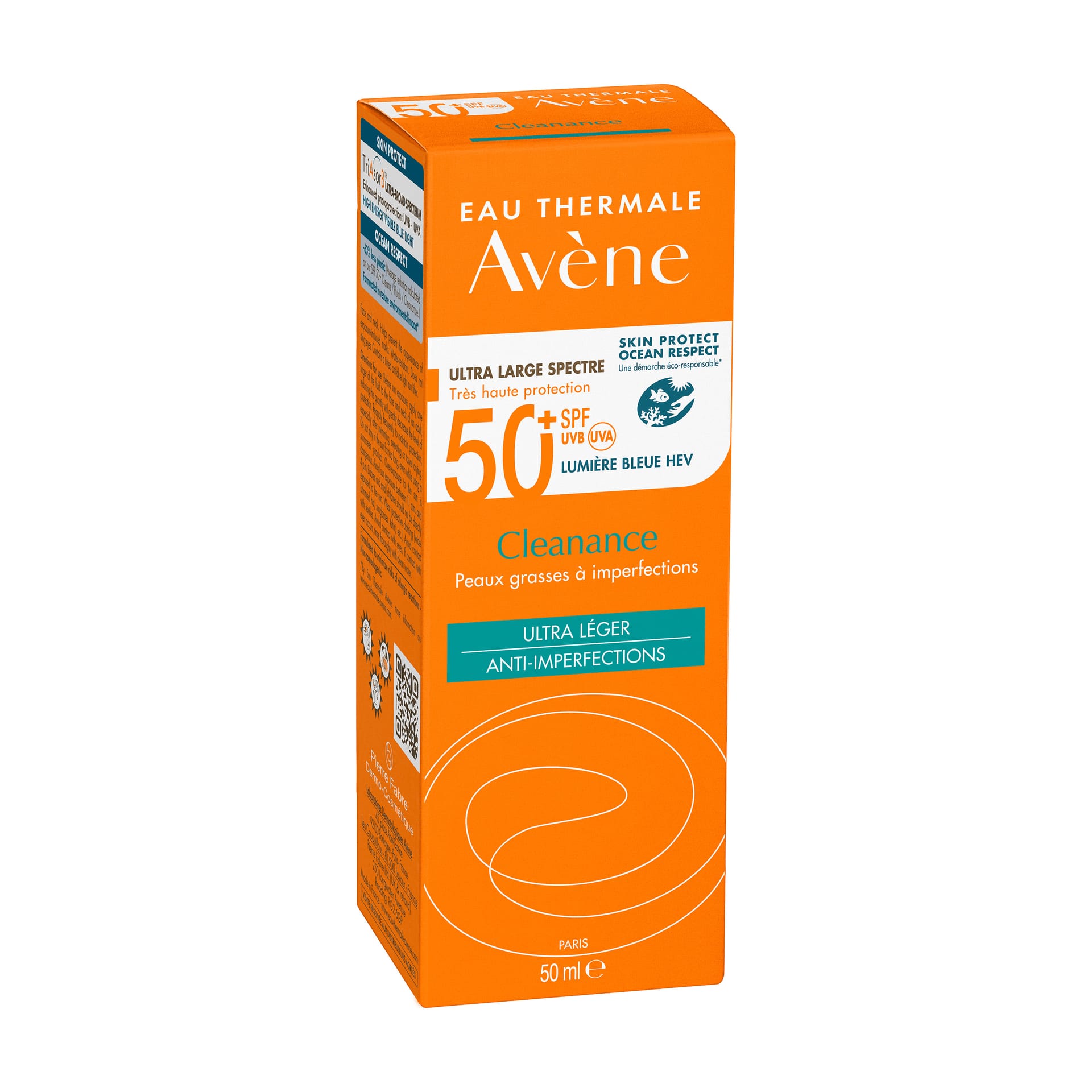 Флюид солнцезащитный для проблемной кожи Avene Cleanance SPF 50+, 50 мл - фото 3