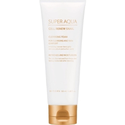 Регенерирующая пенка для умывания Missha Super Aqua Cell Renew Snail Cleansing Foam, 100 мл