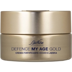 BioNike Укрепляющий крем для век и губ DEFENCE MY AGE GOLD fortifying eyes and lips cream, 15 мл