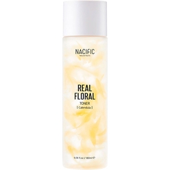 Успокаивающий, увлажняющий тонер для лица с календулой Real Floral Toner, 180 мл