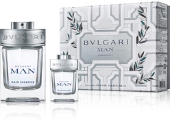 Набор парфюмерный Bvlgari Man Rain Essence (Парфюмерная вода 100 мл+Парфюмерная вода 15 мл)