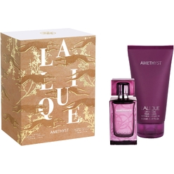 Парфюмерно-косметический набор (Парфюмерная вода Lalique Amethyst, 50 мл + Лосьон  для тела парфюмированный Lalique Amethyst, 150 мл)
